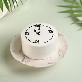 Mini Chocolate Clock Cake 